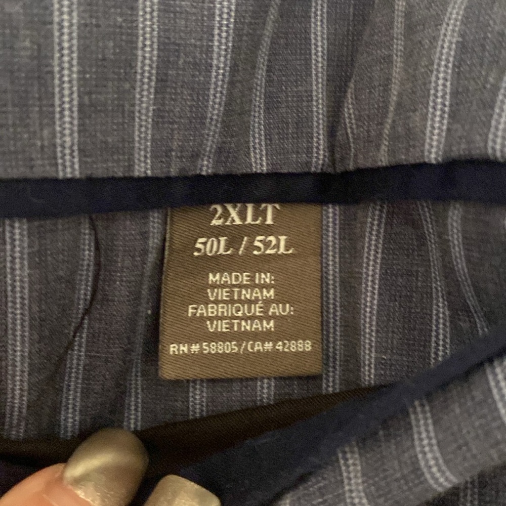 Oak Hill • Palm Print Cotton Sport Coat - Picture 12 of 14